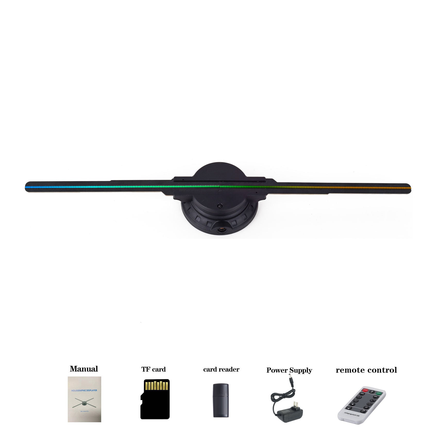 MISSYOU 3D Holographic Fan, 40cm, 700 Video Library, for Halloween Chr missyou 3D hologram fan MISSYOU 3D Holographic Fan, 40cm, 700 Video Library, for Halloween Chr missyou 3D hologram fan