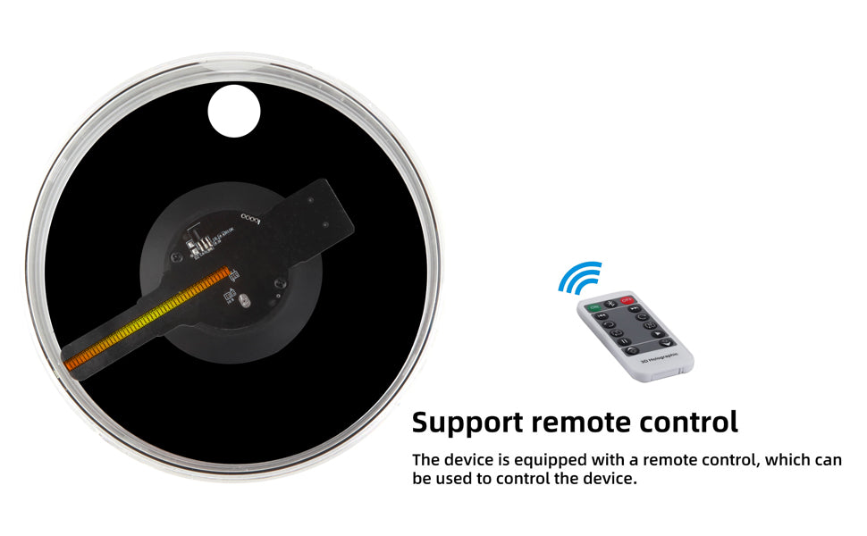 3D Hologram Fan Projector - 4.7