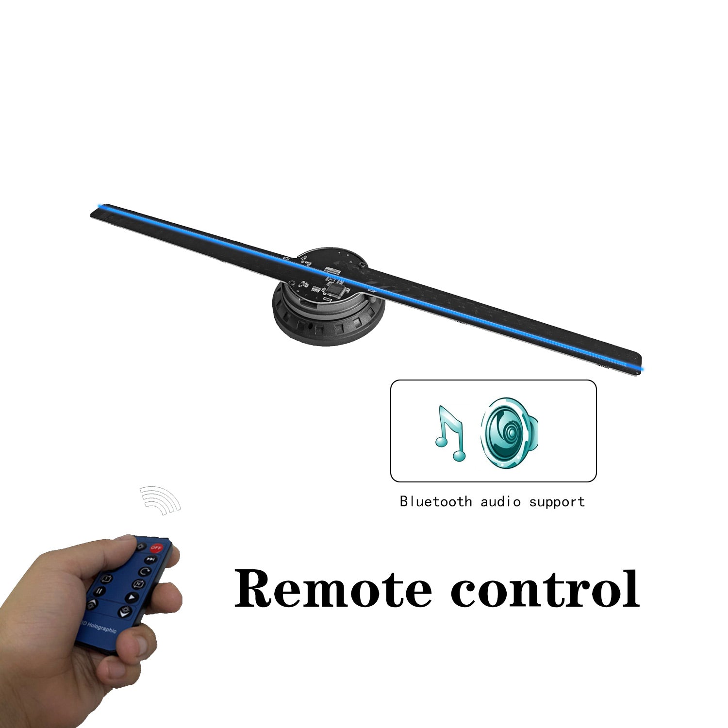 3D Hologram Fan, 16.5