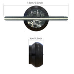 MissYou 13cm 3d hologram Fan: From Spooky Nights to Merry Lights 🎃🎄!