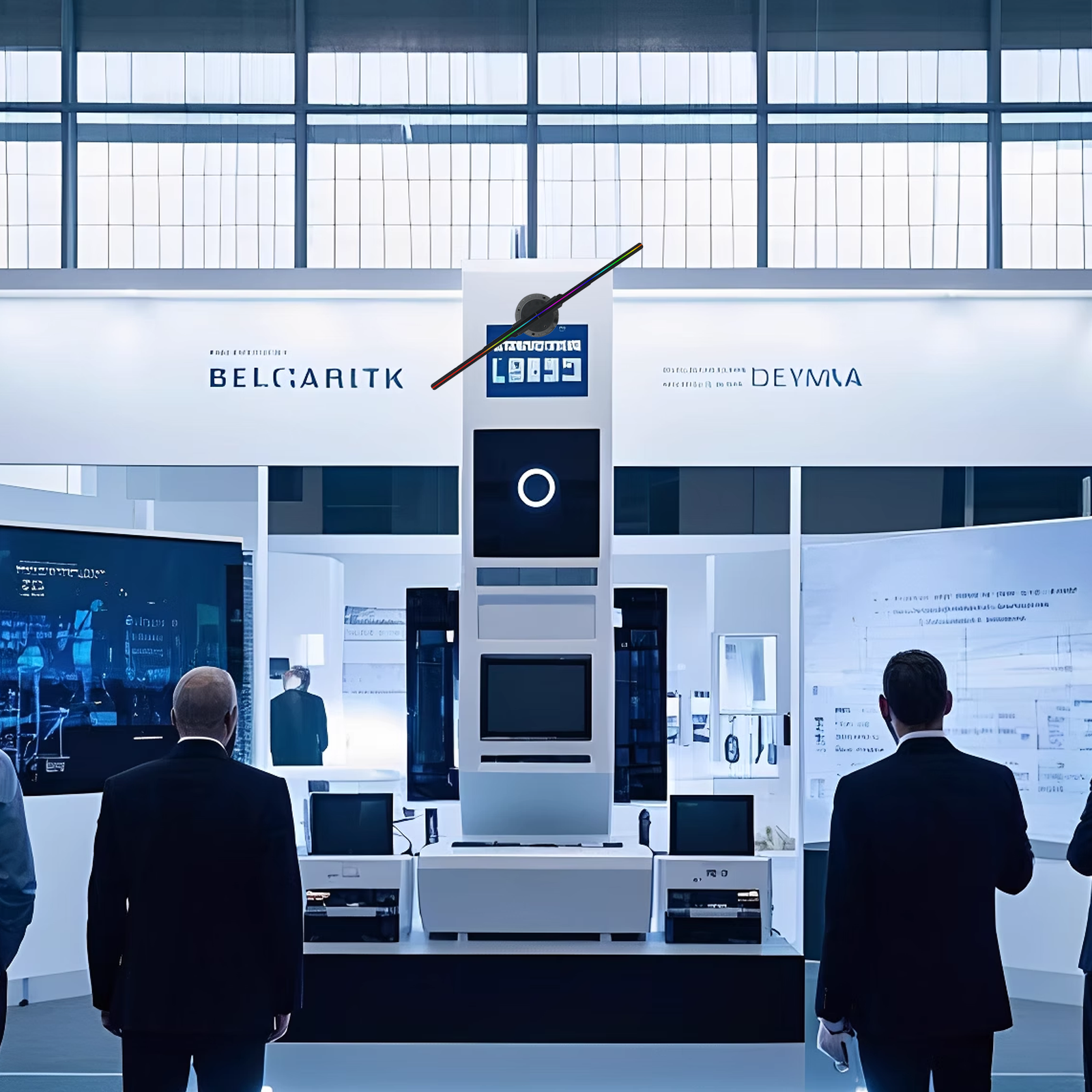 MissYou 50cm 3d hologram Fan: Blows Cool Air, Blows Minds 💨🤯