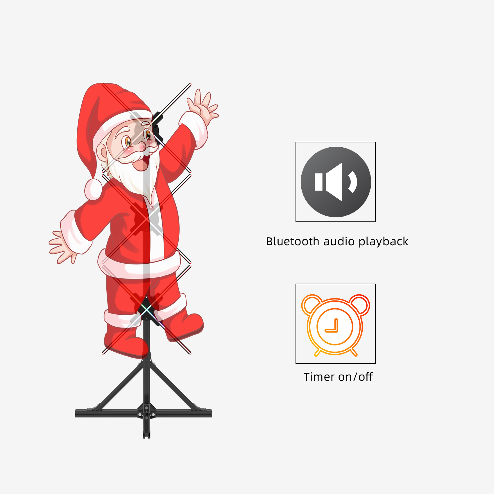 Miss You 20-Inch 3D Hologram Fan Splicing Bracket - 1960MM Holographic Display for Trade Shows and Exhibitions, Easy Setup and Portable Desig