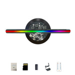 MissYou 13cm 3d hologram Fan: From Spooky Nights to Merry Lights 🎃🎄!