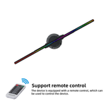 MissYou 50cm 3d hologram Fan: Blows Cool Air, Blows Minds 💨🤯