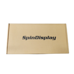 Spindisplay 3D Hologram Fan, 56cm 3D Hologram Projector HD LED Holographic Christmas Tree Advertising Display with Remote Bluetooth WiFi