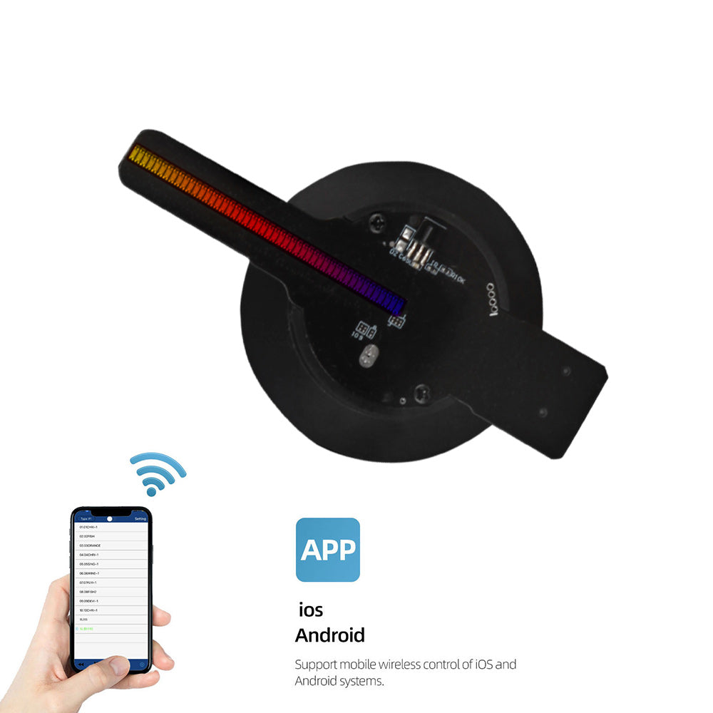 11cm 3D Hologram Fan: Easy Setup for Eye-Catching, High-Resolution Displays Anywhere ✨🎯