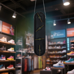 Missyou 3D holographic fan, 18cm 3D holographic fan with WiFi projector and 1500 video libraries - HD desktop LED ceiling light suitable for shops and bars