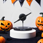 Missyou 11.8-inch 3D Hologram Fan - Customizable Logo, Bluetooth and WiFi Control, Over 700 Video Libraries, Remote Control and Acrylic Cover, Ideal for Advertising and Events