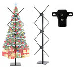 Missyou 3D Hologram Fan Mounting Base, Aluminum Wall Mount Bracket Backplate for 46cm-100cm 4-Blade Fans, Tripod Compatible Replacement Part, Heavy Duty Support for Large Holographic Displays