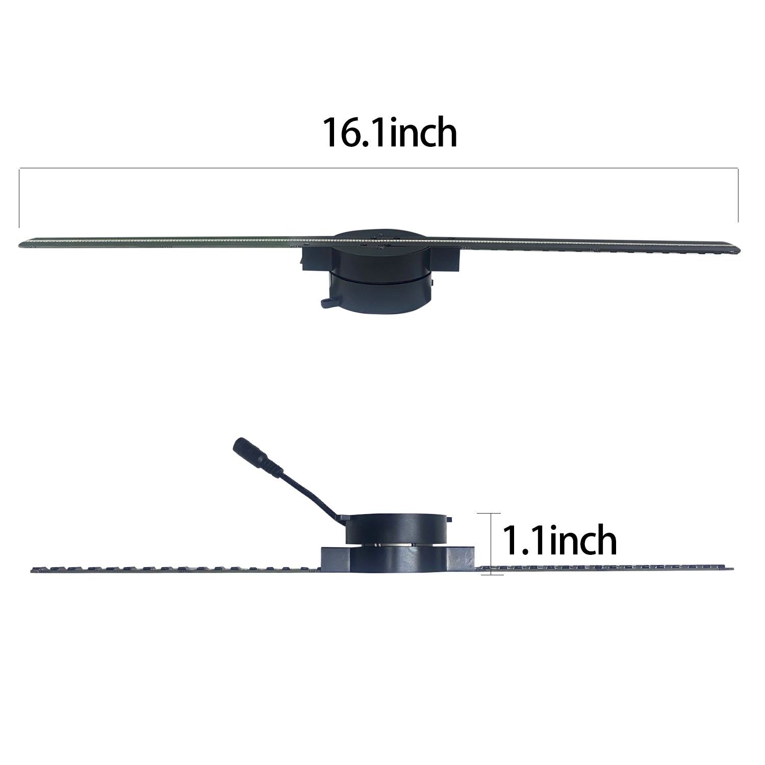 3D Hologram Fan, 16.5