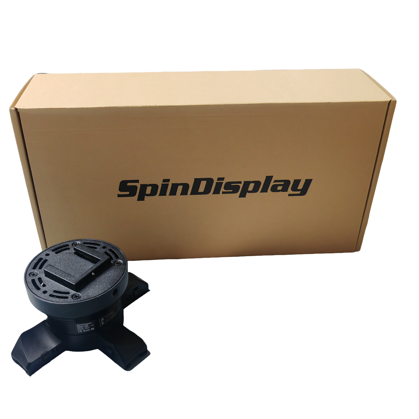 Spindisplay 3D Hologram Fan, 56cm 3D Hologram Projector HD LED Holographic Christmas Tree Advertising Display with Remote Bluetooth WiFi