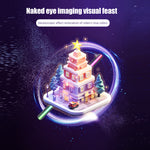 MissYou 13cm 3d hologram Fan: From Spooky Nights to Merry Lights 🎃🎄!