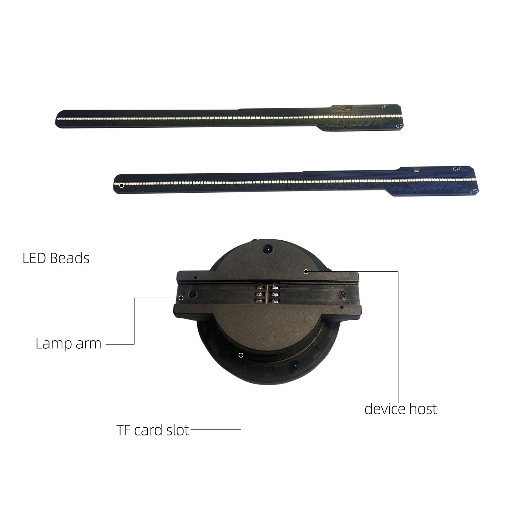 MissYou48cm 3d hologram Fan: Blows Cool Air, Blows Minds 💨🤯