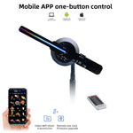 MISS YOU D Series 20cm 7.9" Enhance your advertising with the MISS YOU 3D Hologram Fan - Dynamic holographic display for maximum engagement