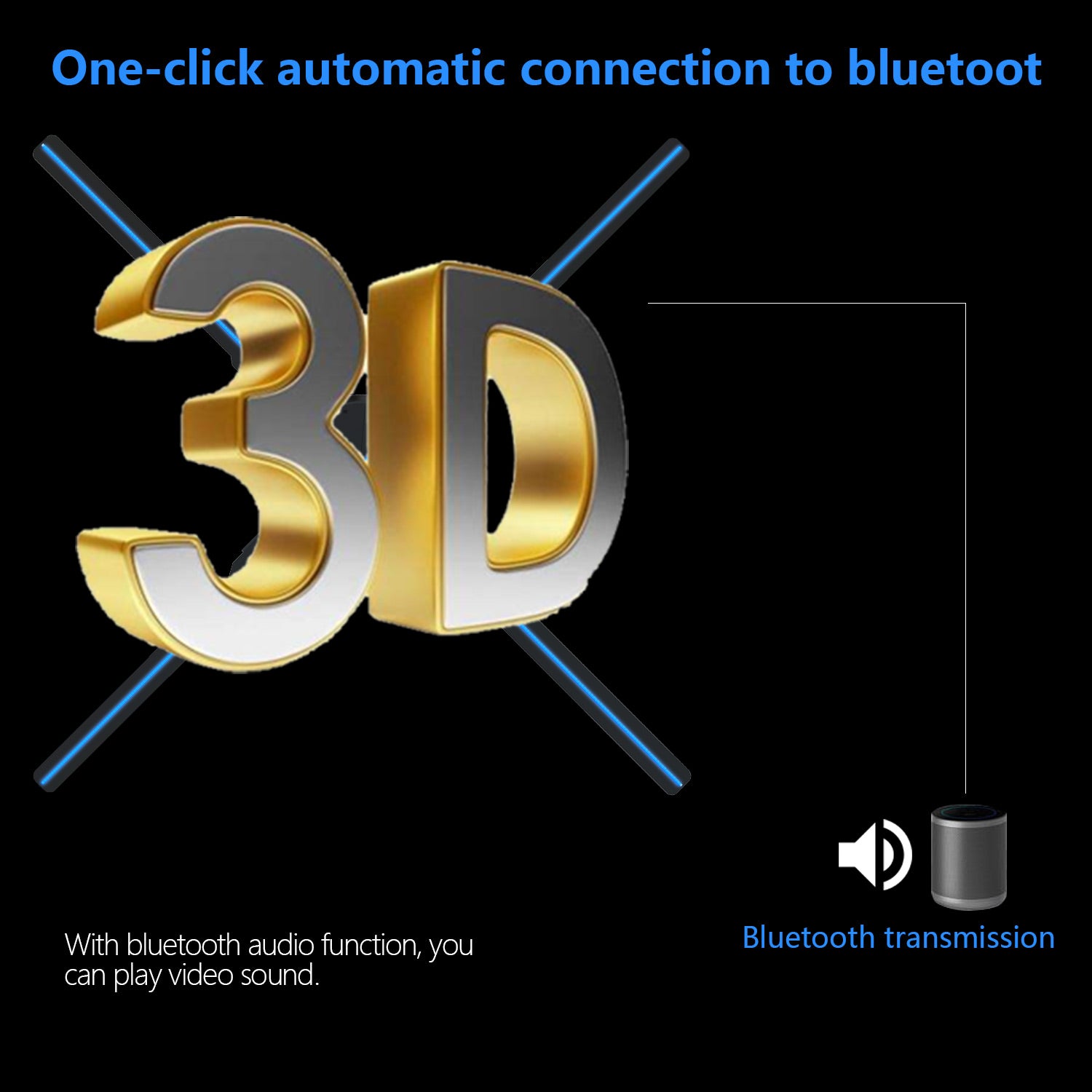Missyou 3D Hologram Ventilator 16CM MS16D1 - WiFi Bluetooth APP Missyou 3D Hologram Ventilator 16CM MS16D1 - WiFi Bluetooth APP