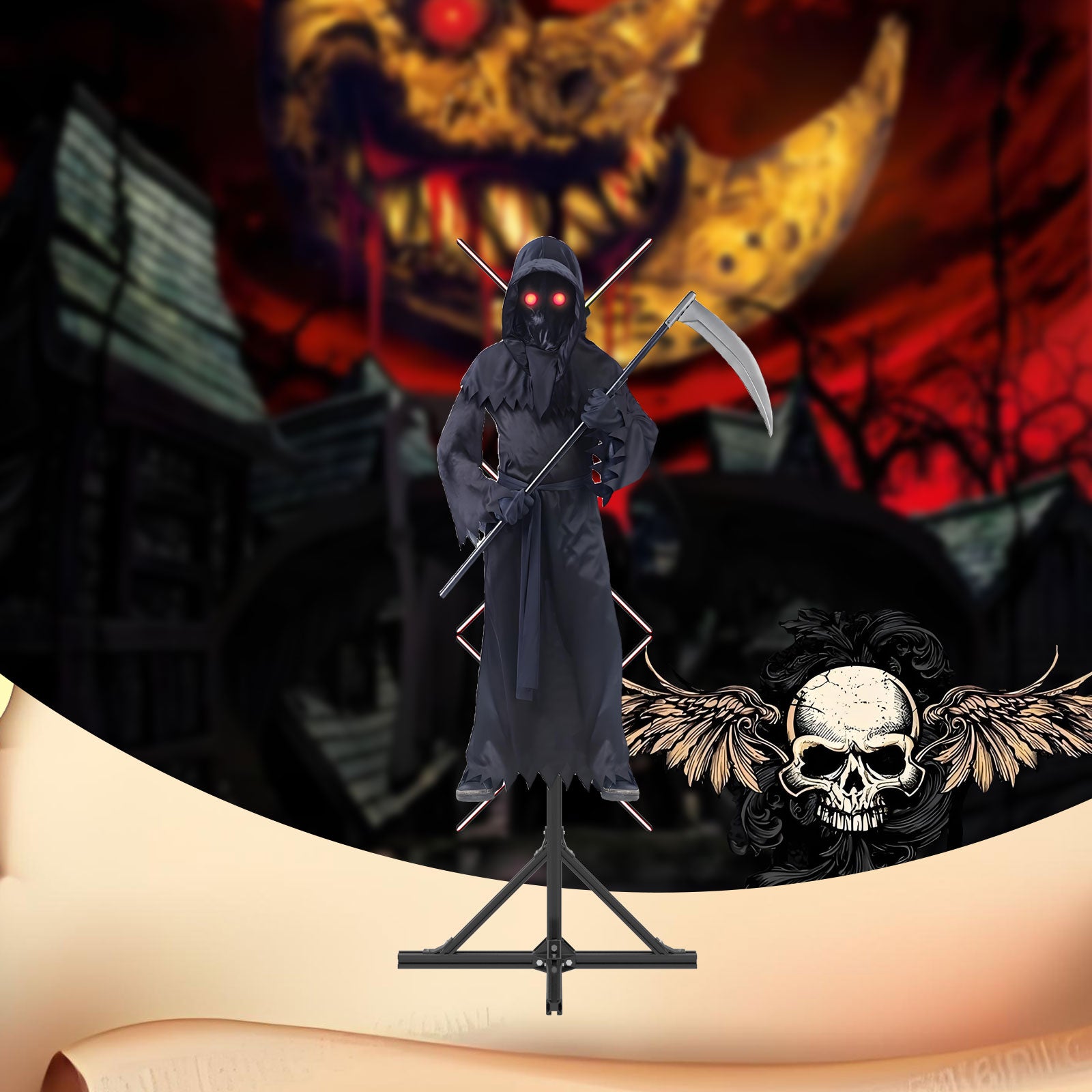 Miss You 20-Inch 3D Hologram Fan Splicing Bracket - 1960MM Holographic Display for Trade Shows and Exhibitions, Easy Setup and Portable Desig