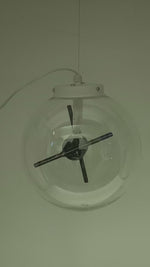 3D Hologram Fan, Christmas Tree Ball 3D Hologram Projector Advertising Display with Cover, 700 Video Library (Diameter 5.9" 3D Hologram Christmas Tree Ball)