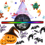 MissYou 13cm 3d hologram Fan: From Spooky Nights to Merry Lights 🎃🎄!