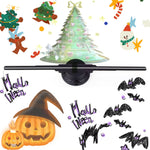 MissYou 49cm 3d Hologram Fan: Santa’s Favorite Helper for a Cool Christmas! 🎁💨