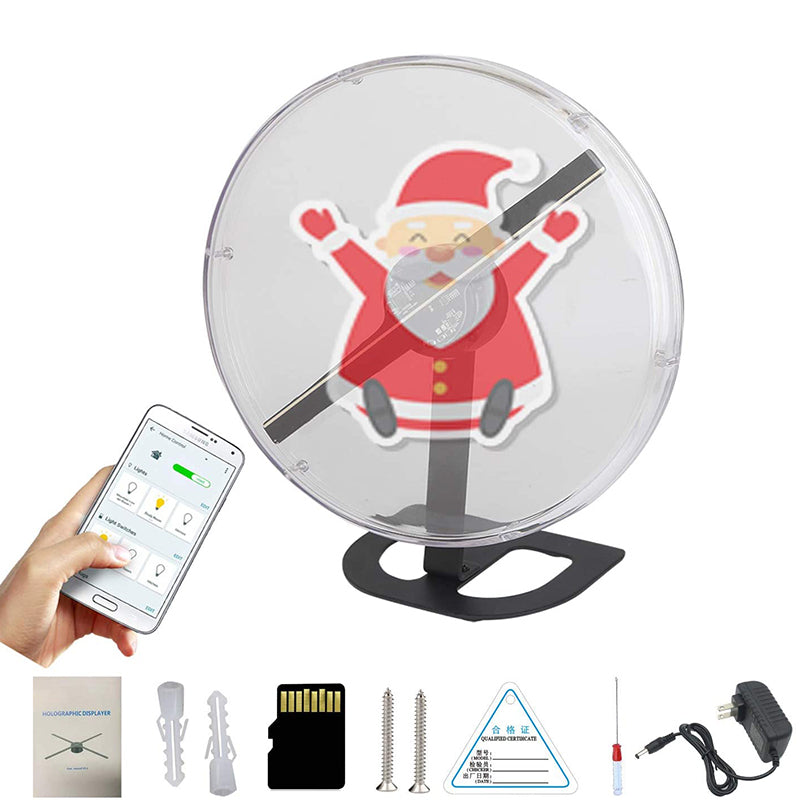 hihologram 32CM 3D hologram fan, missyou